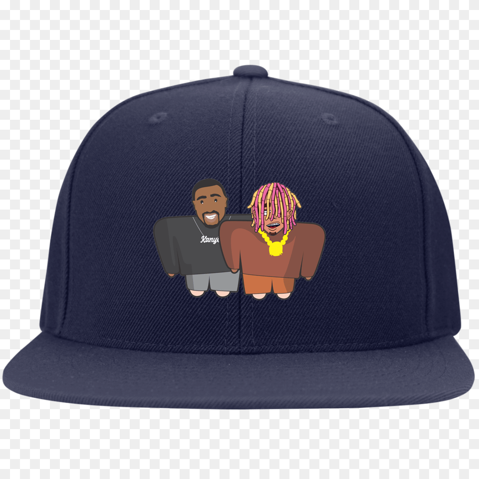 Kanye West Lil Pump Snapback Cap, Baseball Cap, Clothing, Hat, Baby Png Image