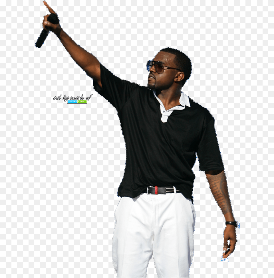 Kanye West Render, Sleeve, Person, Body Part, Hand Png Image