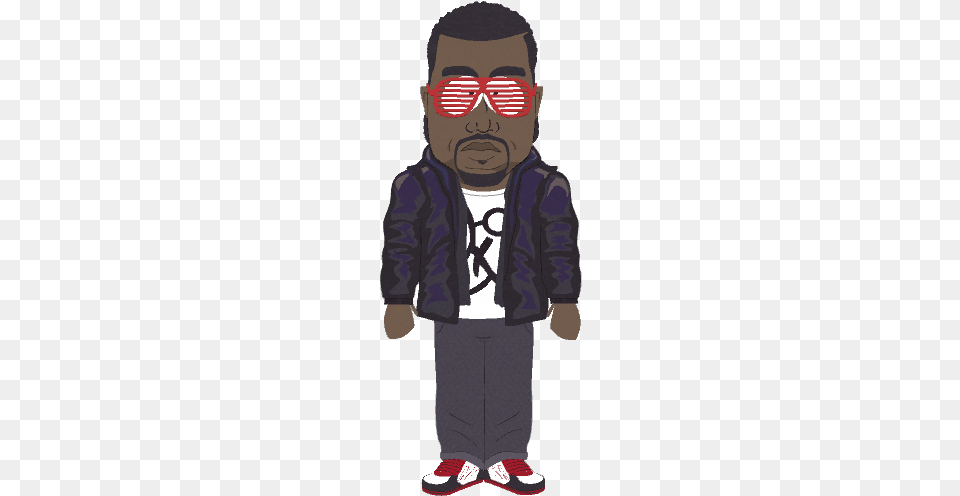 Kanye West South Park, Clothing, Coat, Jacket, Male Free Png Download