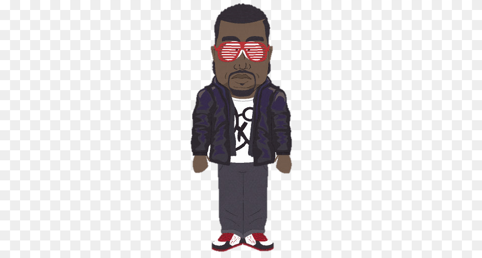 Kanye West South Park Archives Fandom Powered, Clothing, Coat, Jacket, Person Free Png