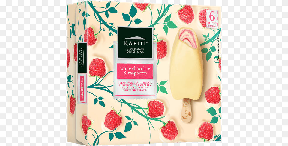 Kapiti White Chocolate Amp Raspberry Kapiti Ice Cream, Berry, Produce, Plant, Fruit Free Png Download