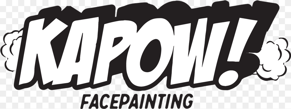 Kapow Facepainting, Logo, Text Png Image