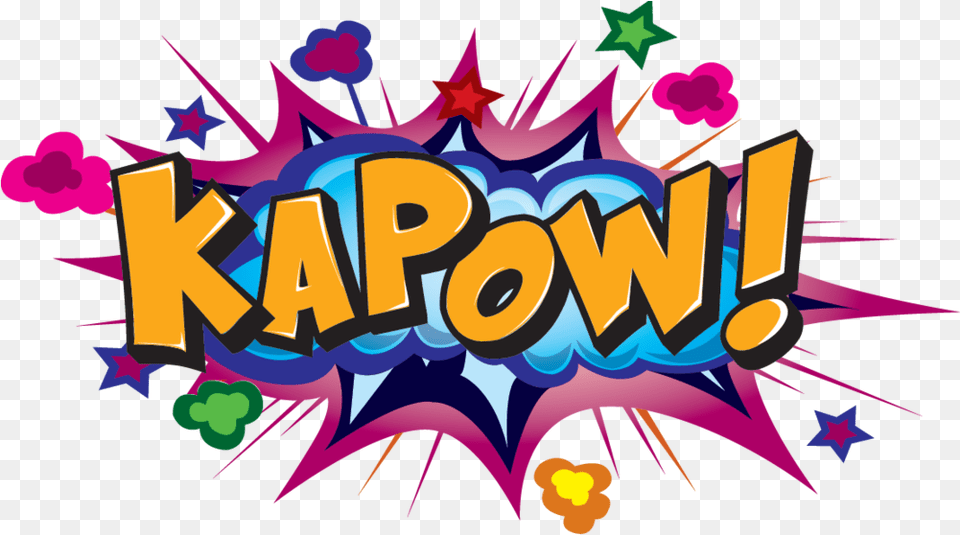 Kapow Logo Design, Art, Graphics, Dynamite, Weapon Free Png