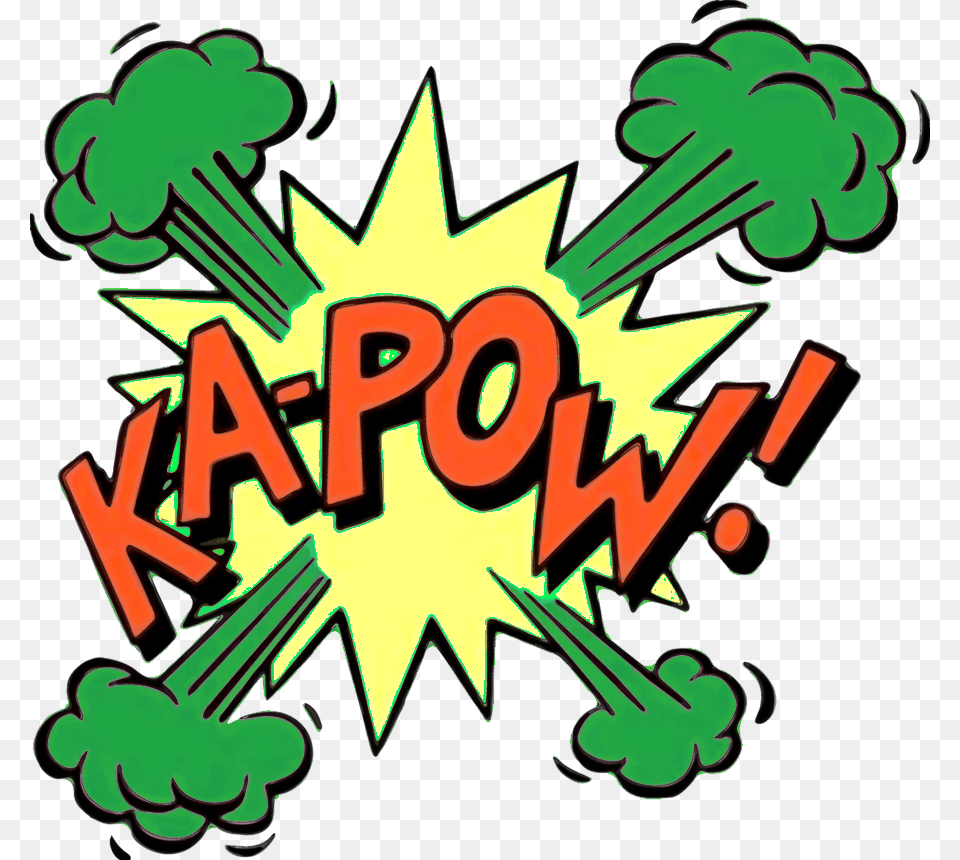 Kapow Pop Art, Graphics, Dynamite, Weapon Png Image