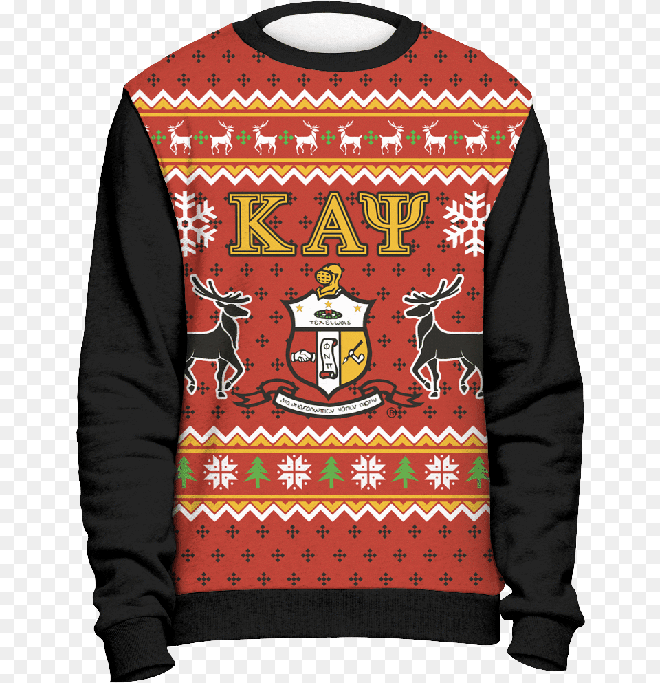 Kappa Alpha Psi Coat, Clothing, Knitwear, Sweater, Sweatshirt Free Png Download