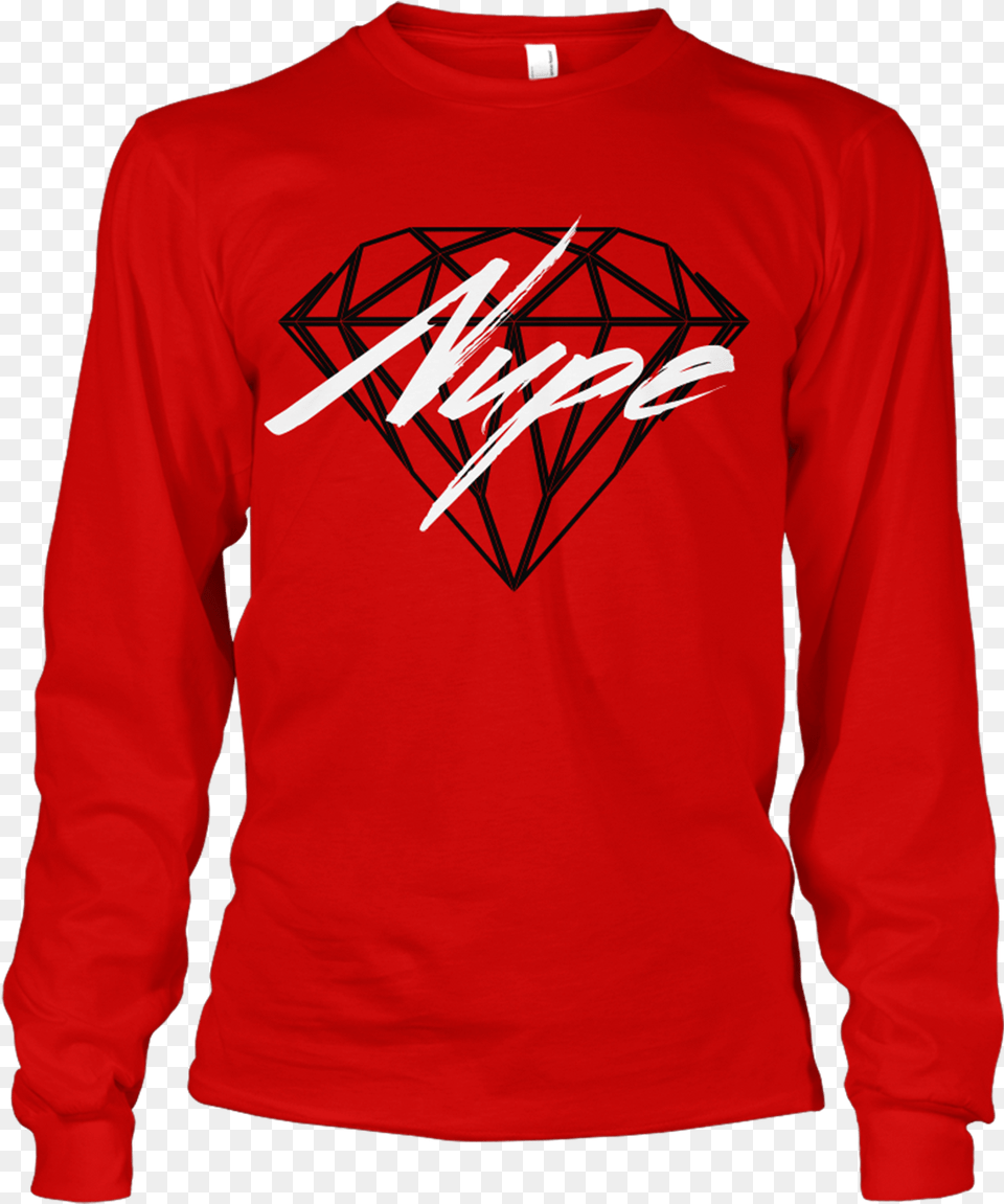 Kappa Alpha Psi Nupe Diamond Long Sleeve, Clothing, Knitwear, Long Sleeve, Sweater Png Image