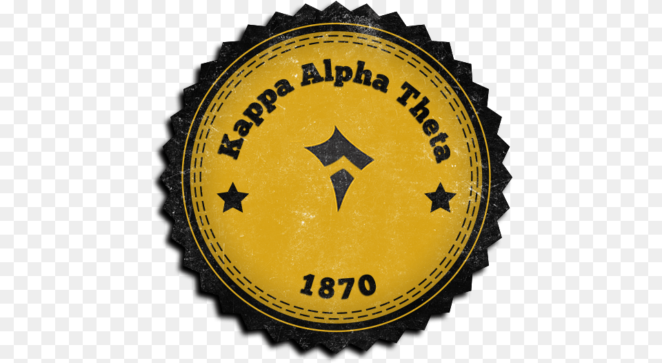 Kappa Alpha Theta Alpha Sigma Alpha Seal, Badge, Logo, Symbol, Text Free Png Download