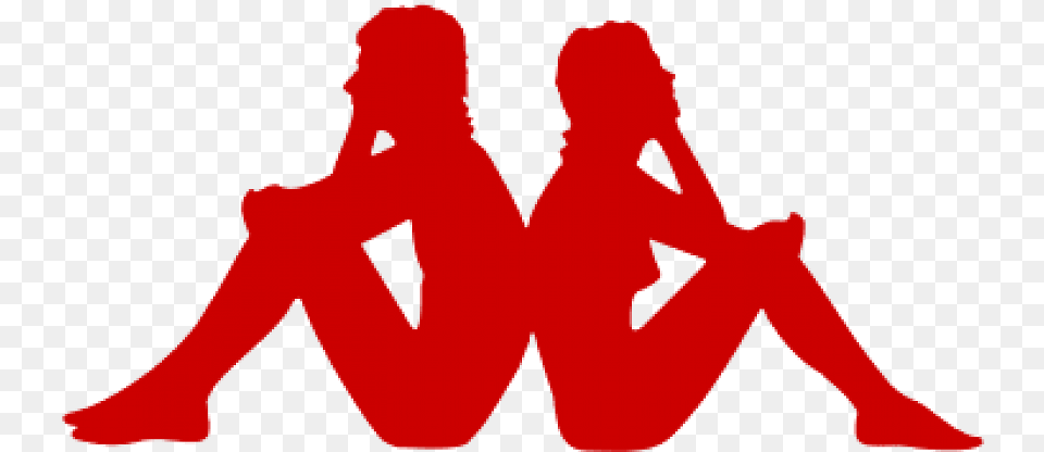 Kappa Couple Red, Person, Walking, People, Body Part Free Transparent Png