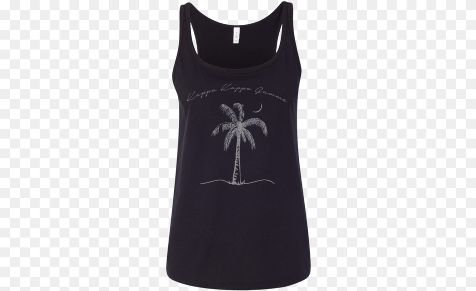Kappa Kappa Gamma Palm Tree Football And Cheer Mom T Shirt Ideas, Clothing, Tank Top, Blackboard Free Png