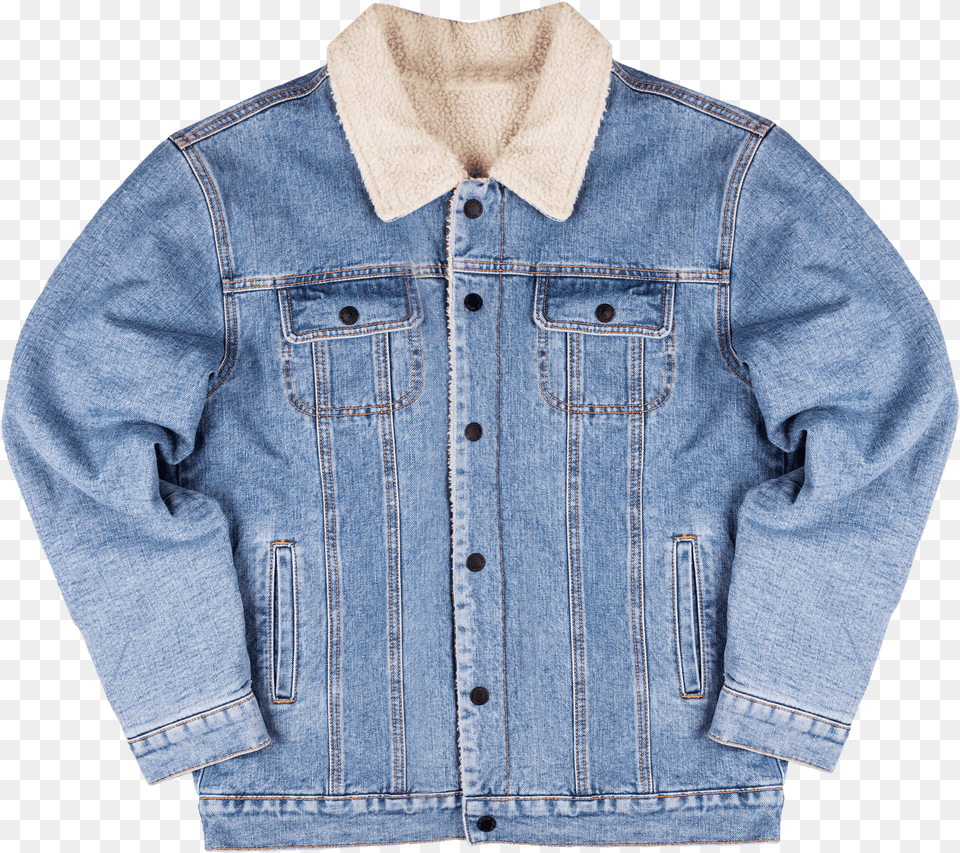 Kappa Kontroll Denim Jacket Blue, Clothing, Coat, Jeans, Long Sleeve Free Transparent Png