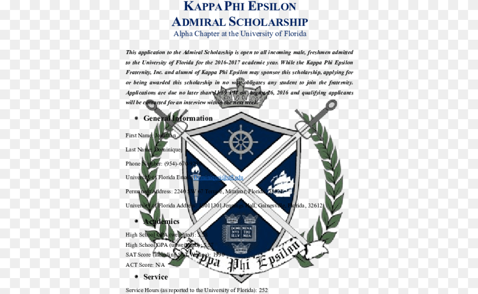Kappa Phi Epsilon, Emblem, Symbol, Badge, Logo Png Image