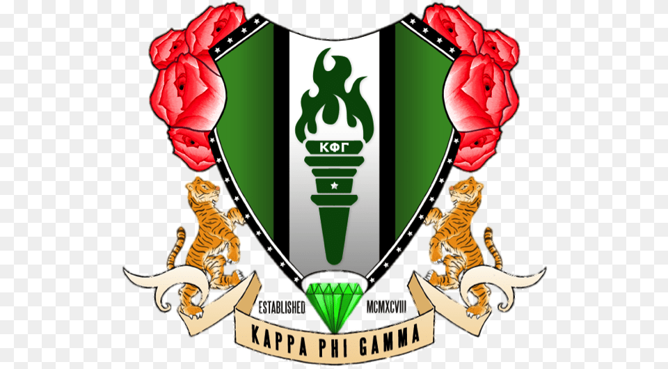 Kappa Phi Gamma, Emblem, Symbol, Logo, Animal Free Png Download