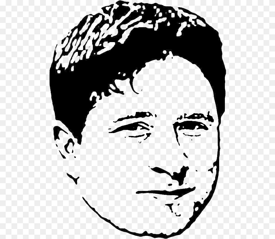 Kappa Twitch Black And White, Person, Face, Portrait, Head Png
