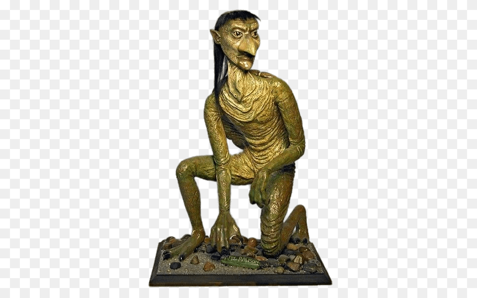 Kappa Water Demon, Bronze, Adult, Male, Man Png Image