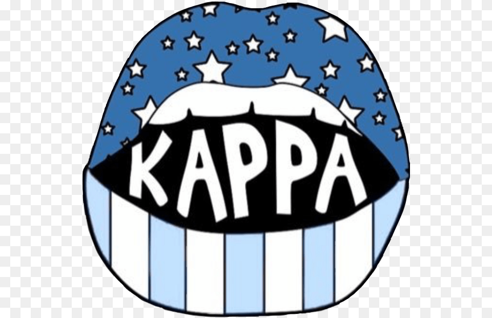 Kappakappagamma Kappa Freetoedit Transparent Background, Logo, Sticker, Badge, Symbol Png Image