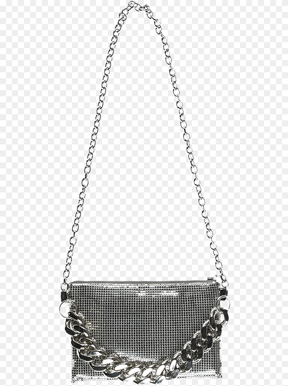 Kara Chain Mail Crossbody Bag Shoulder Bag, Accessories, Handbag, Purse, Jewelry Free Png
