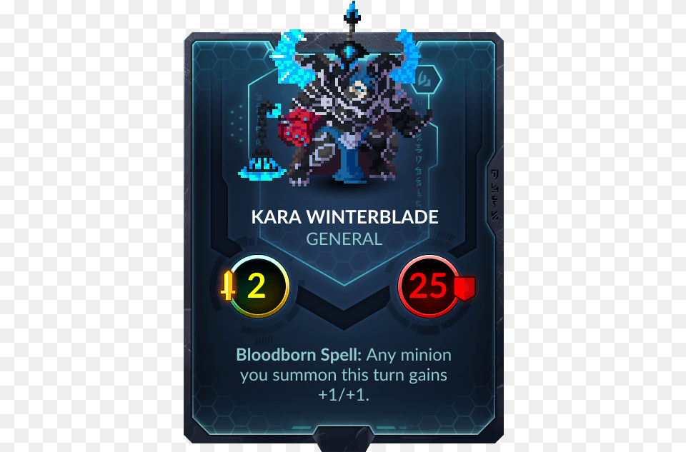 Kara Winterblade Magesworn Duelyst, Advertisement, Poster, Art, Graphics Free Transparent Png