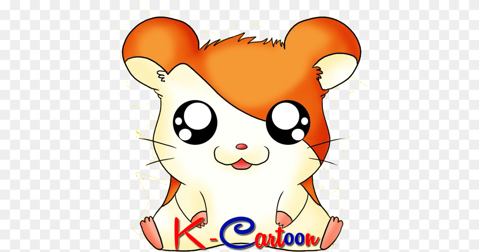 Karakter Kartun Hamster Hamtaro, Baby, Person, Face, Head Png Image