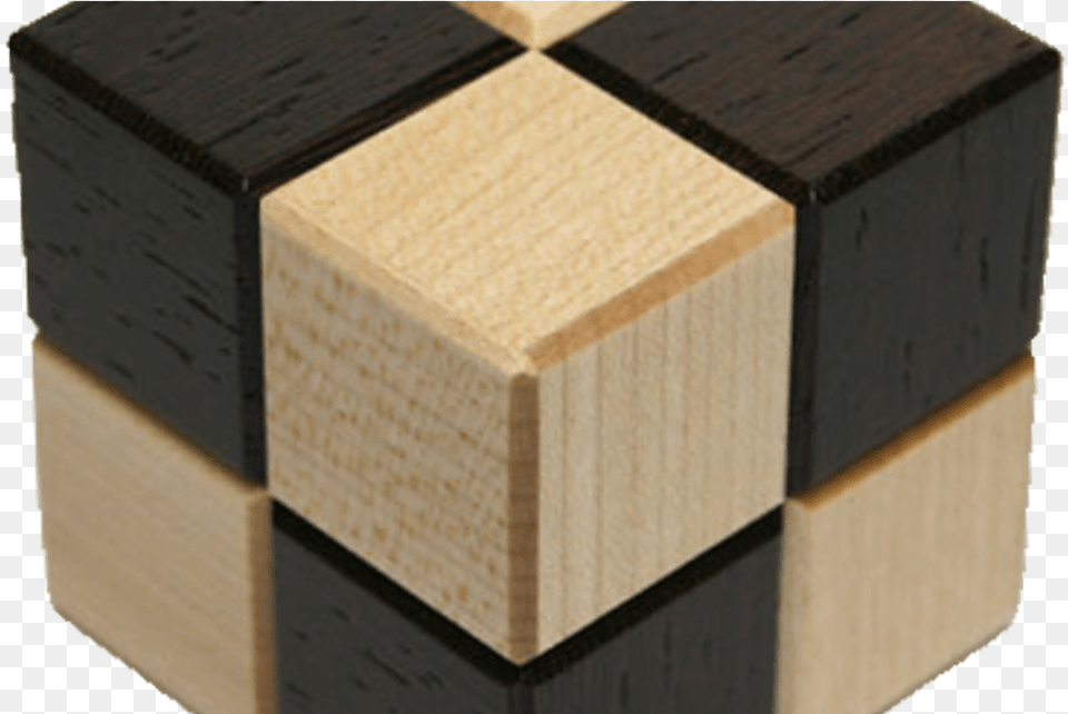 Karakuri Cube Box Cube, Wood, Toy, Plywood, Rubix Cube Free Png Download