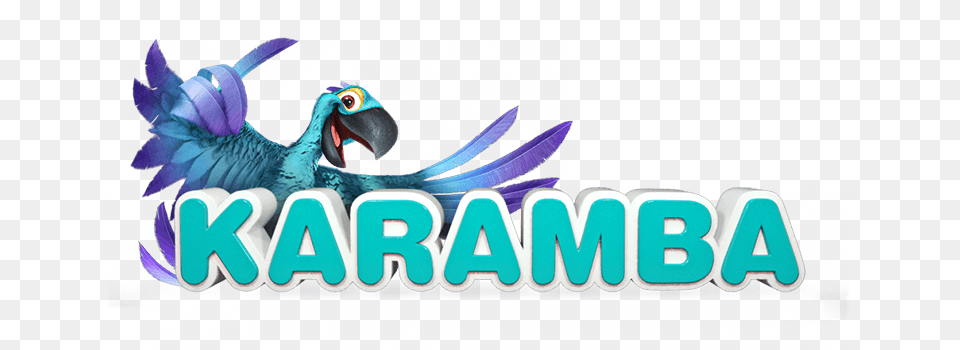 Karamba Logo Transparent, Animal, Bird, Advertisement, Parrot Free Png Download