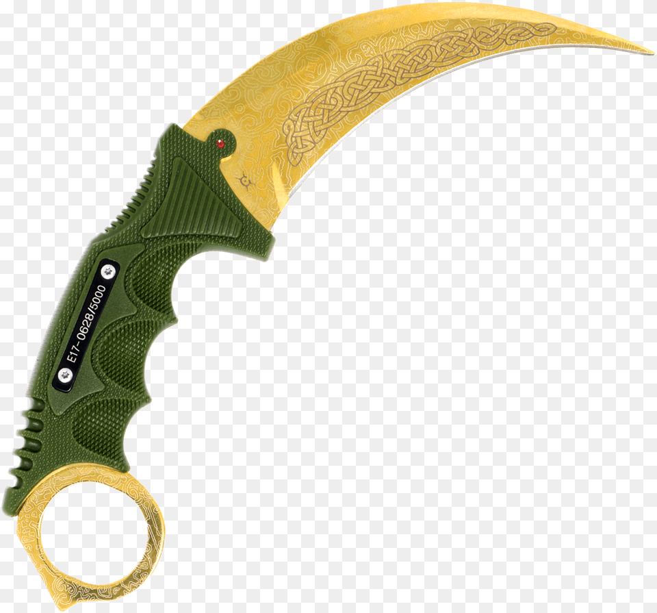 Karambit Elite Lore, Blade, Dagger, Knife, Weapon Free Png