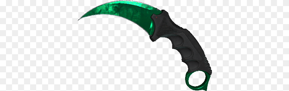 Karambit Gamma Doppler Factory New Stuff Karambit Freehand, Blade, Dagger, Knife, Weapon Png