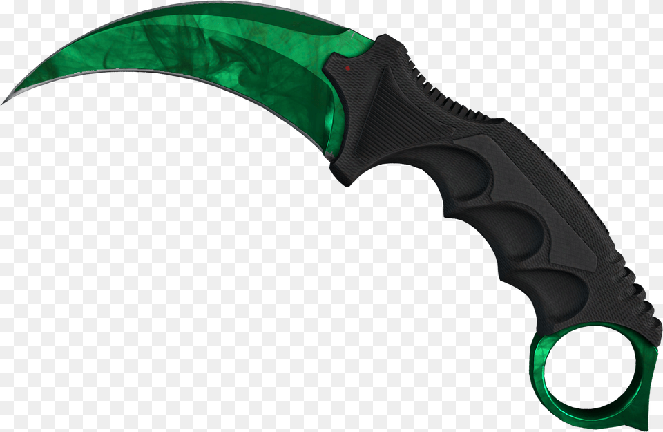 Karambit Gamma Dopplerphase Karambit, Blade, Dagger, Knife, Weapon Free Png Download