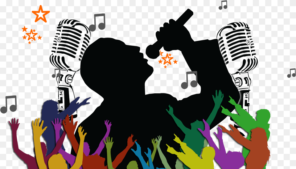 Karaoke Clipart Transparent Karaoke, Art, Graphics, Person Png