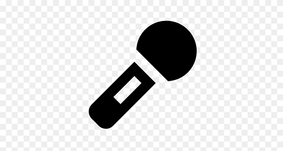 Karaoke Karaoke Microphone Icon With And Vector Format, Gray Free Png Download