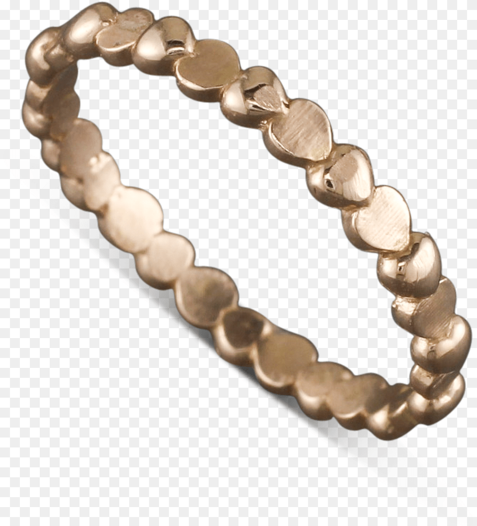 Karat Rose Gold Heart Stack Able Ring Size Bracelet, Accessories, Jewelry, Necklace, Ornament Free Png