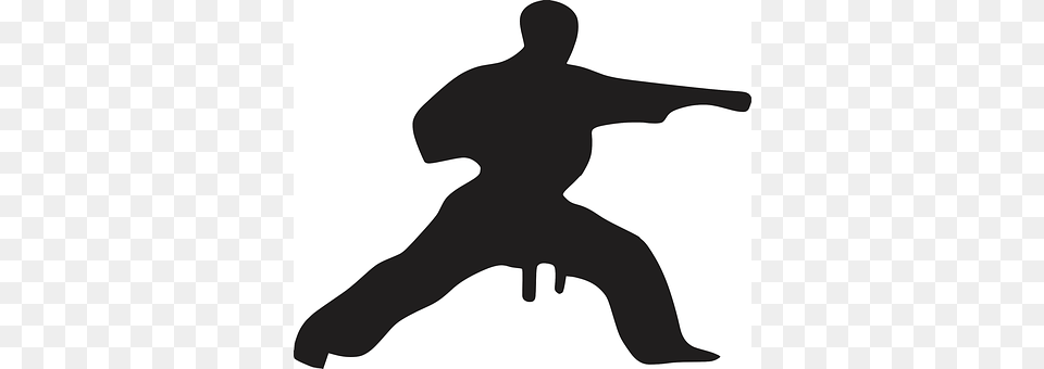 Karate Martial Arts, Person, Sport, Silhouette Free Png Download