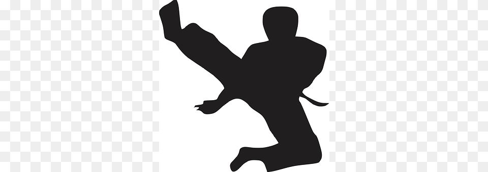 Karate Silhouette, Martial Arts, Person, Sport Free Png Download