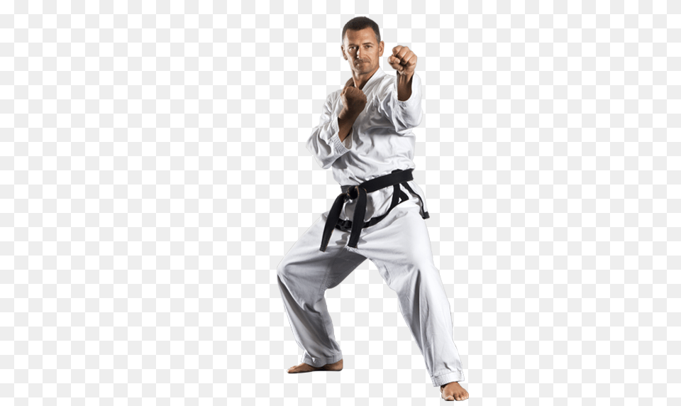 Karate, Martial Arts, Person, Sport, Adult Free Png Download