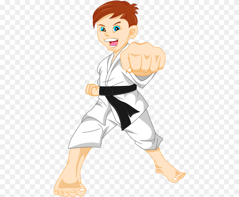 Karate Cartoon Stock Photography Stock Illustration Karate Kid Cartoon, Baby, Martial Arts, Person, Sport Free Png