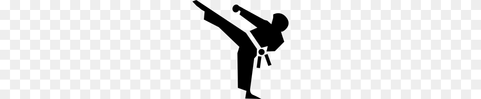Karate Clip Arts Karate Clipart, Gray Free Png Download