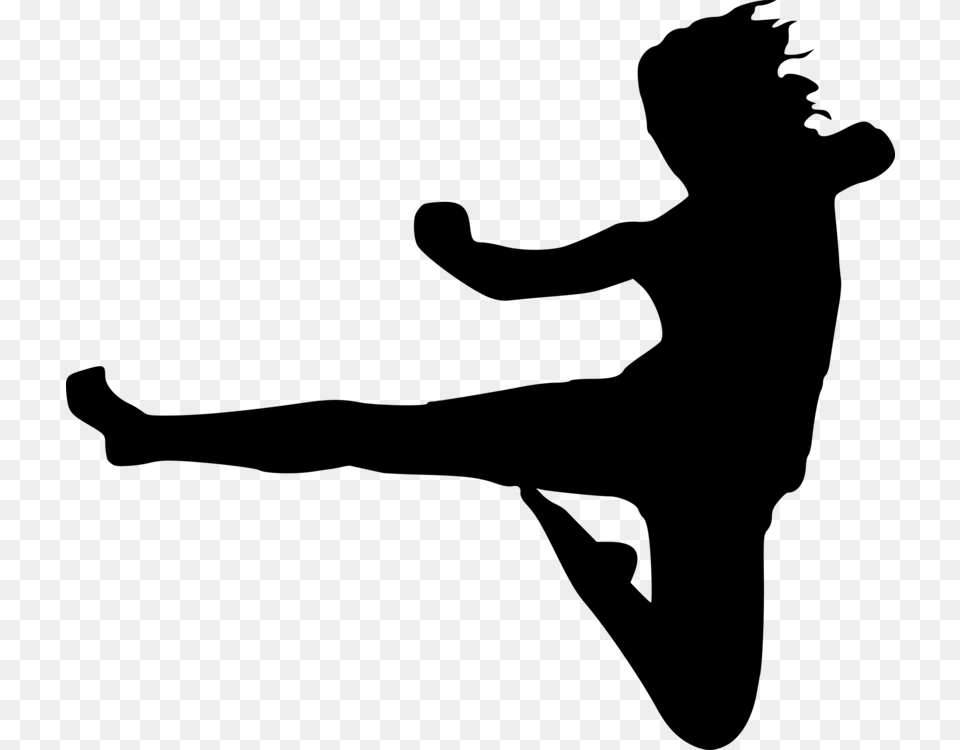 Karate Kickboxing Martial Arts Taekwondo, Gray Free Transparent Png