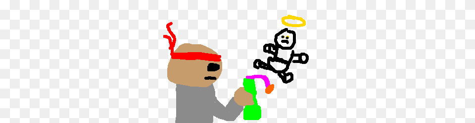Karate Kid Tries To Ruin Baby Jesus With Molotov Drawing, Person, Toy, Face, Head Png