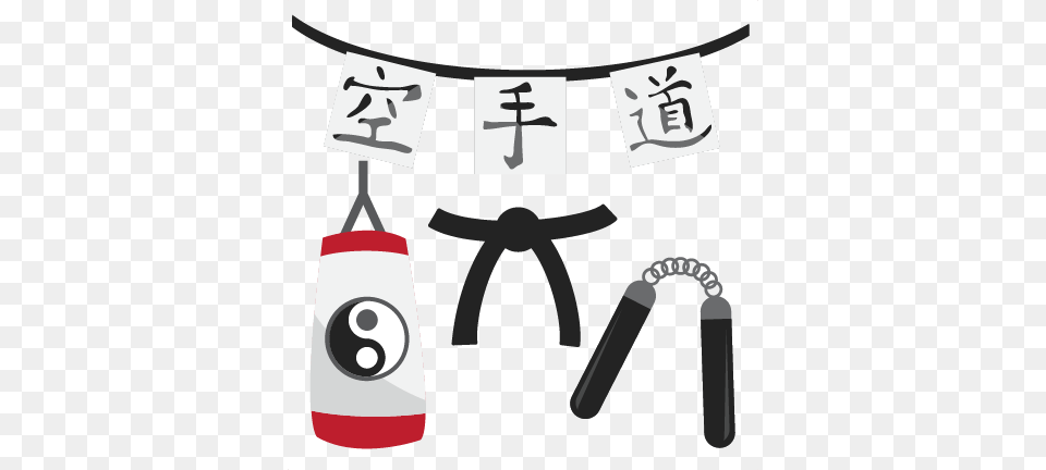 Karate Set Scrapbook Cute Clipart, Text, Number, Symbol Free Transparent Png