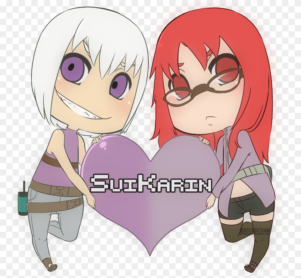 Karin E Suigetsu Chibi, Book, Comics, Publication, Baby Png