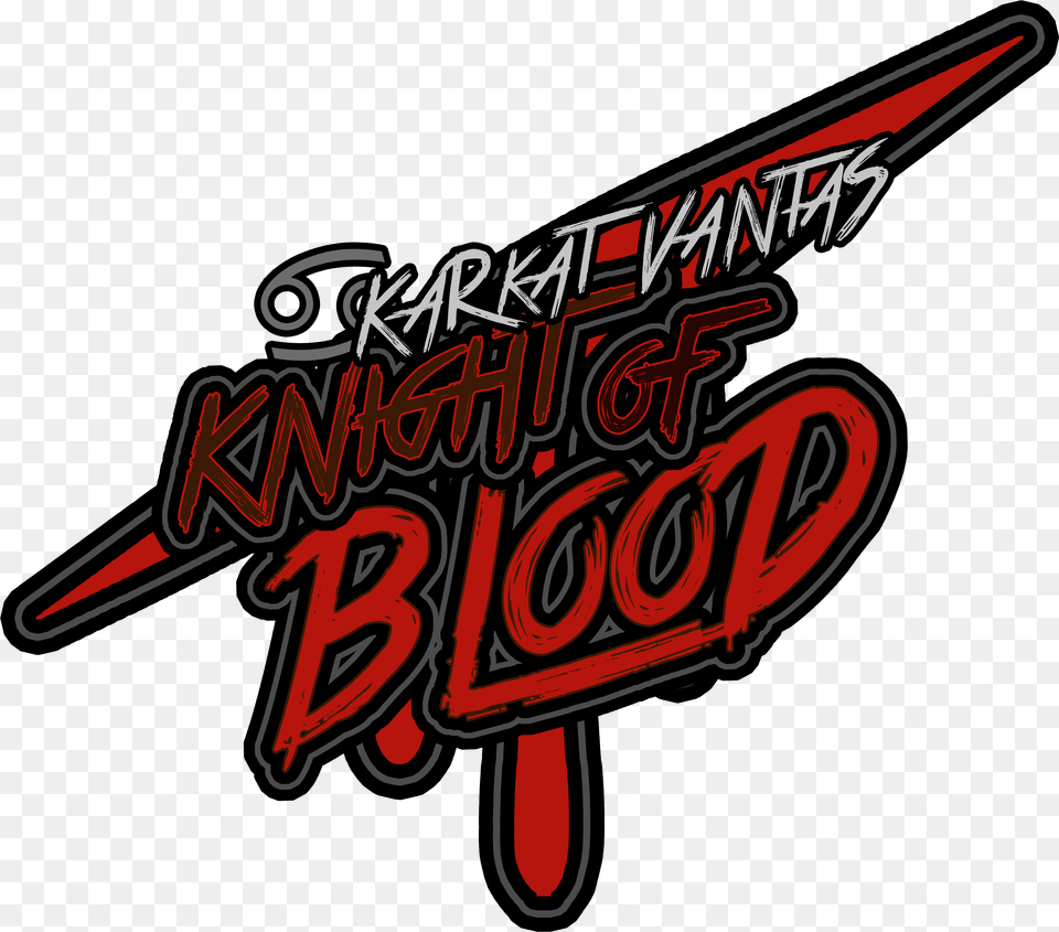 Karkat Character Title Logo Thing Calligraphy, Light, Dynamite, Weapon, Text Free Png Download