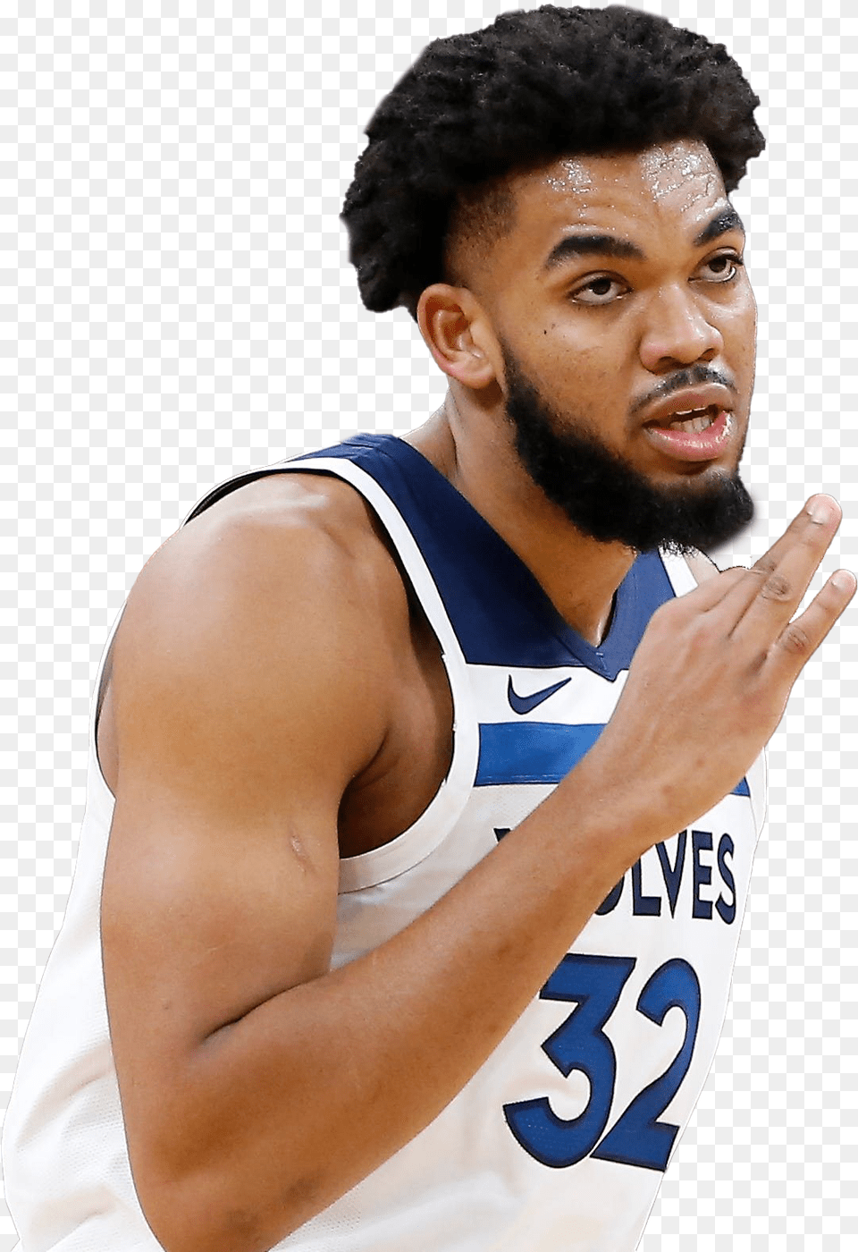 Karl Anthony Towns Transparent Image Basketball Player, Adult, Male, Man, Person Free Png Download