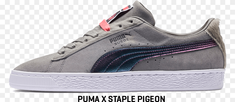 Karl Lagerfeld Puma Suede Classic X Pigeon, Clothing, Footwear, Shoe, Sneaker Png