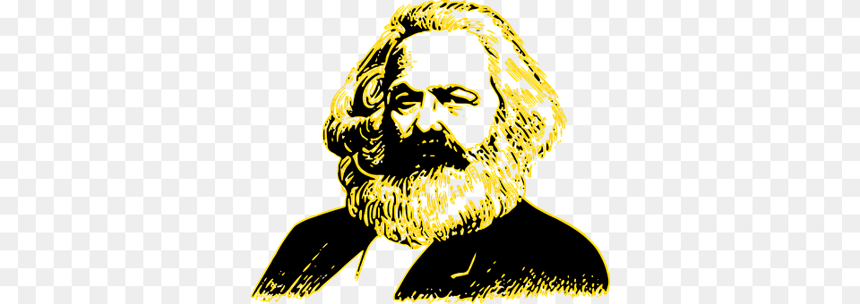 Karl Marx Head, Person, Art, Beard Free Png Download
