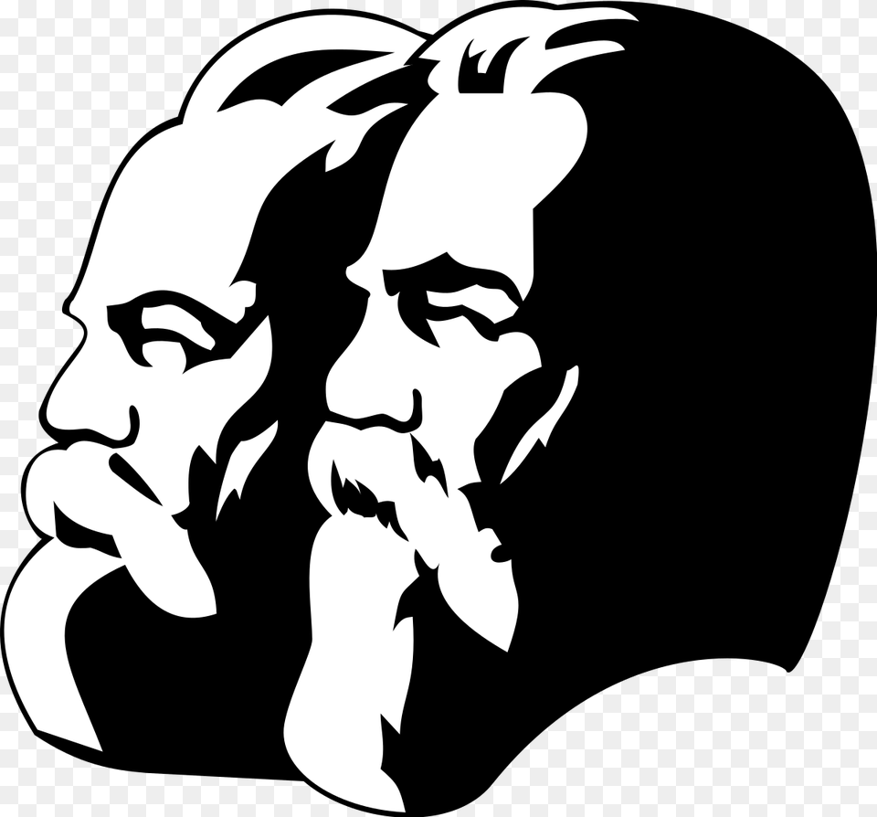 Karl Marx Engels, Stencil, Electronics, Hardware, Person Free Png
