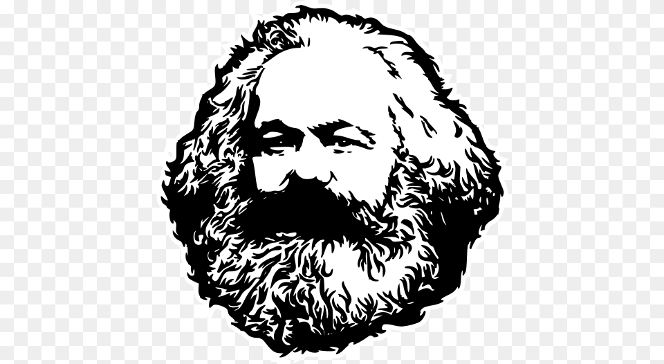 Karl Marx Monochromatic Karl Marx Clip Art, Adult, Face, Head, Male Free Png