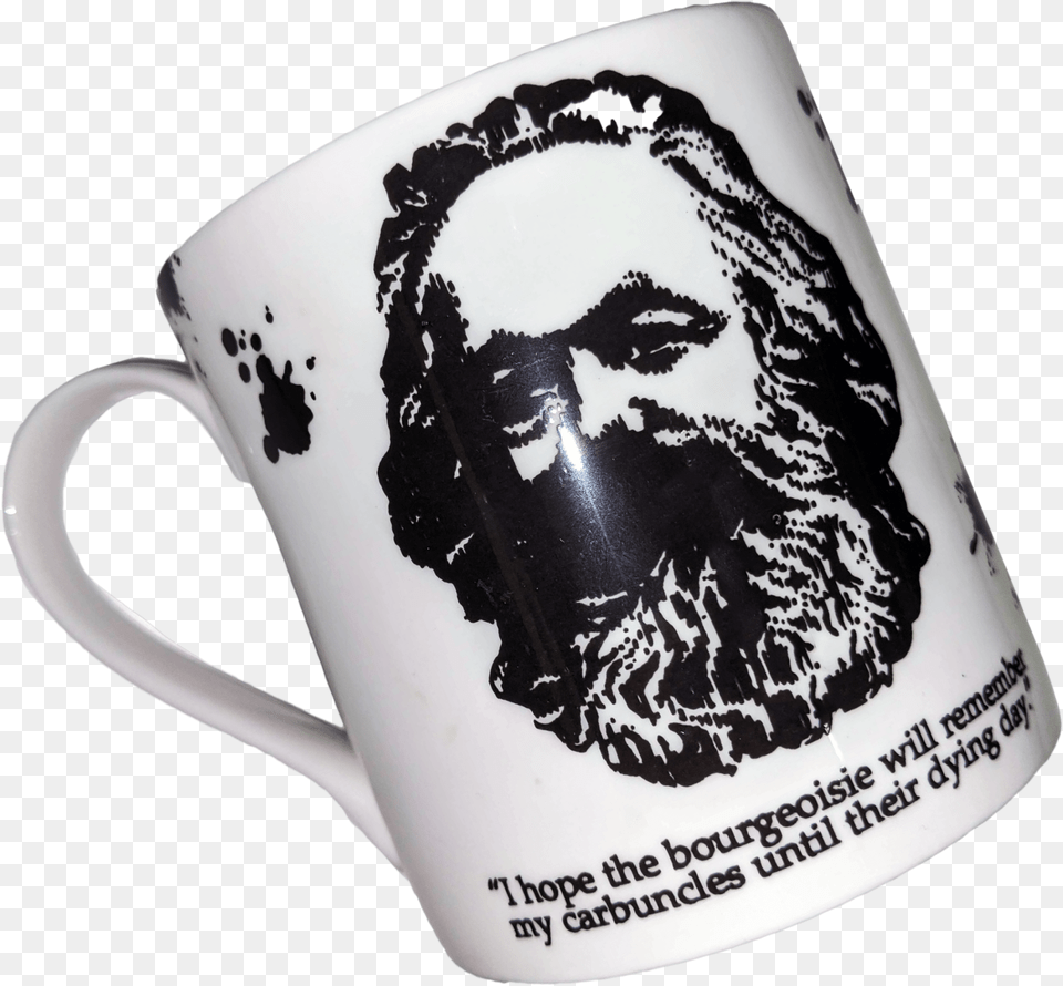 Karl Marx Mug Serveware, Cup, Adult, Wedding, Person Free Png Download