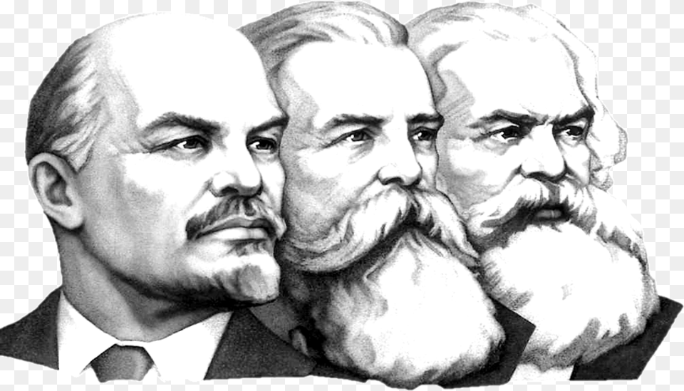 Karl Marx Y Lenin, Art, Drawing, Head, Face Png