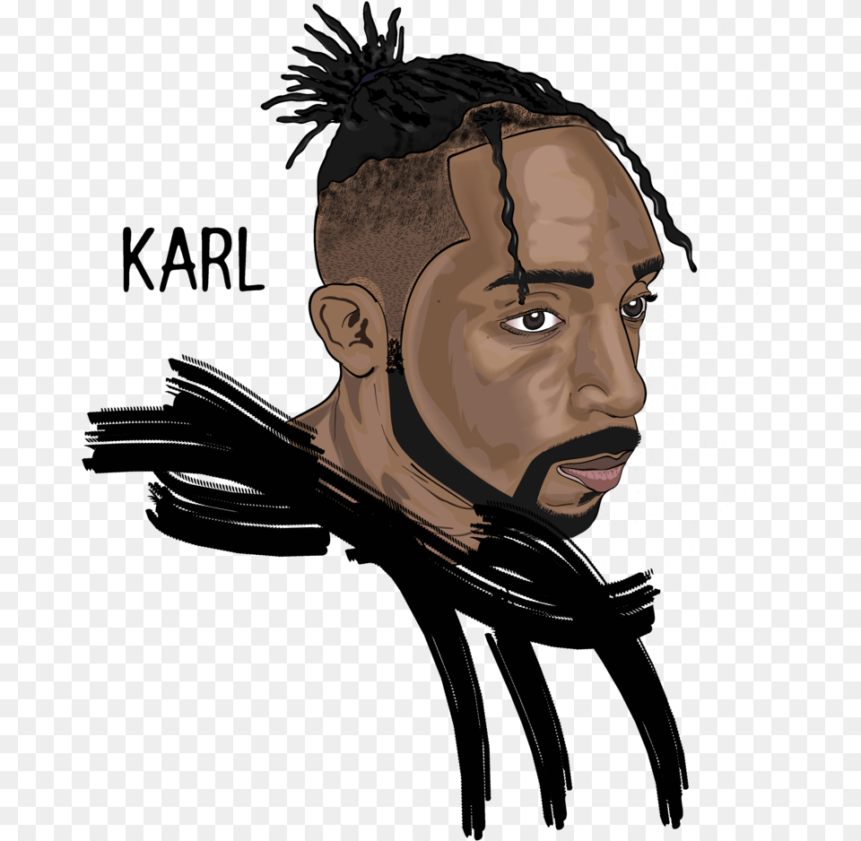 Karl Portrait Illustration, Head, Face, Photography, Person Png