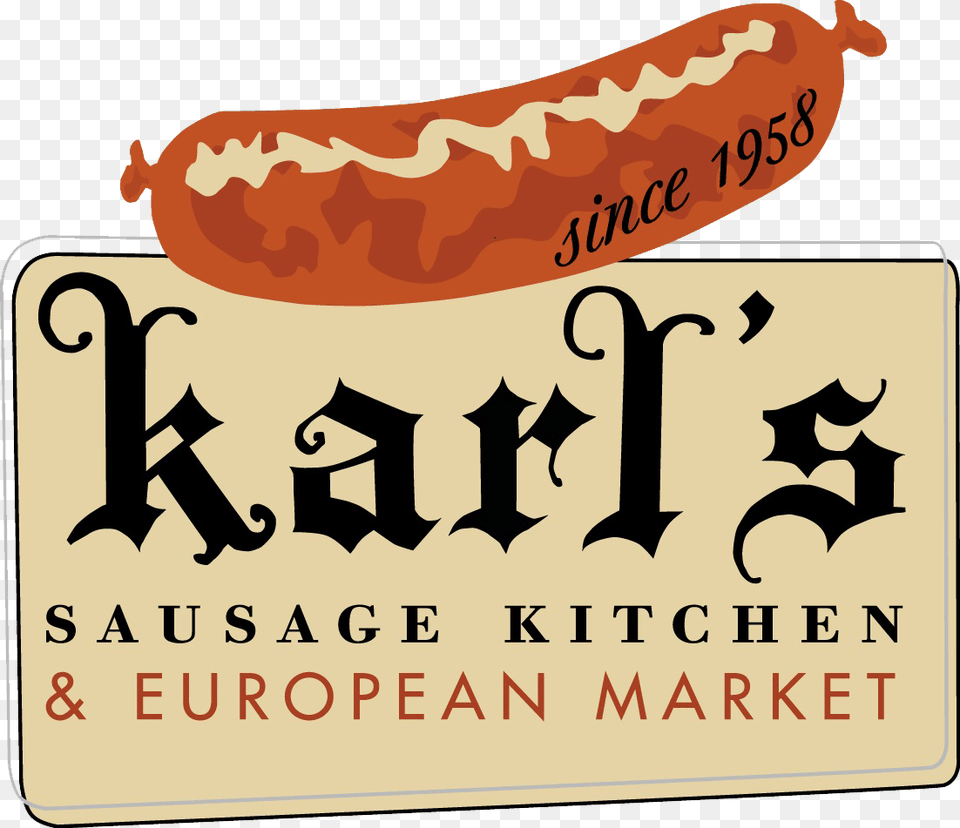 Karl S Sausage Kitchen And European Market Cervelat, Food, Hot Dog Png Image
