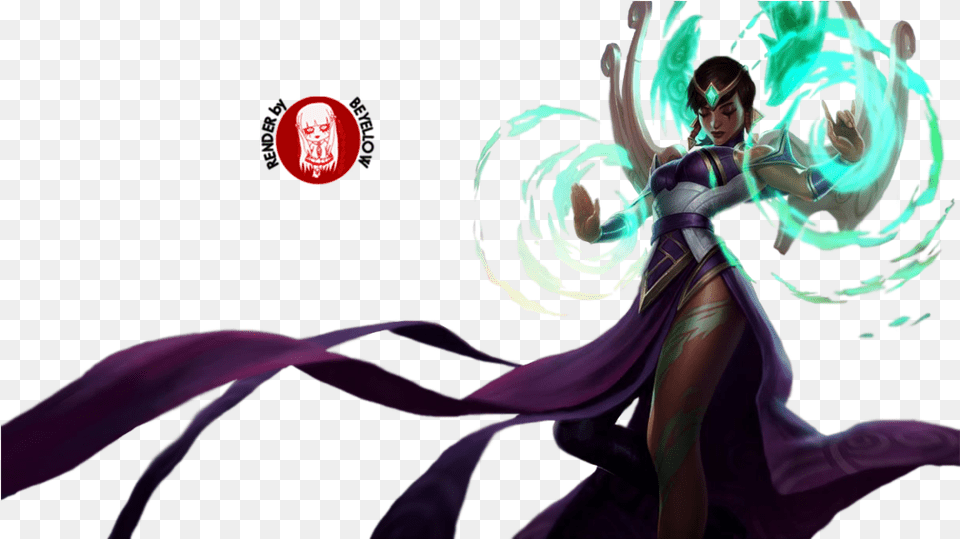 Karma 6 Image League Of Legends Karma, Book, Comics, Publication, Adult Free Transparent Png